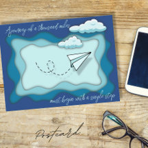 Papierflugzeug | Fahrt beginnt mit einem Single