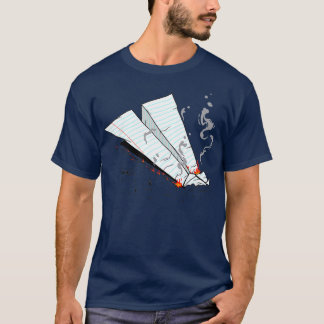 Papierflugzeug Flugzeug Master Origami T-Shirt