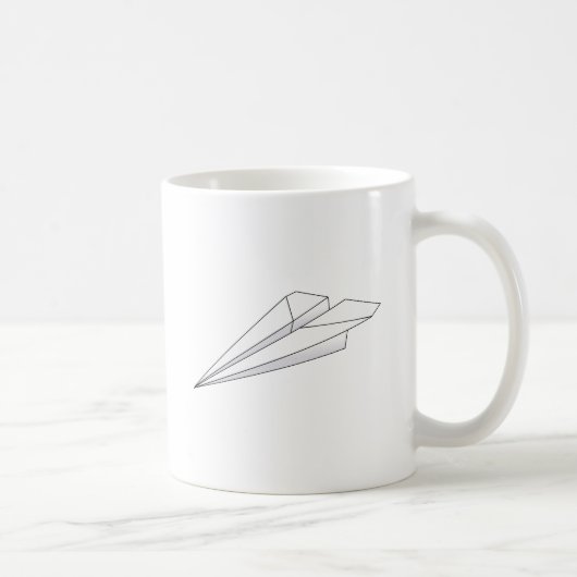 PapierFlugzeug Kaffeetasse (Rechts)