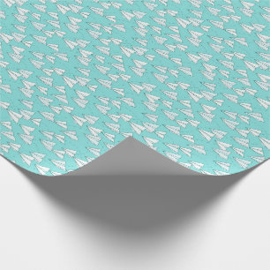 Papierflugzeug-Packpapier Geschenkpapier