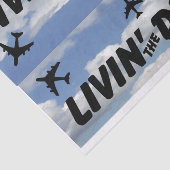 Papierflugzeug Seidenpapier (Ausschnitt)