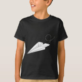 PapierFlugzeug T-Shirt (Vorderseite)