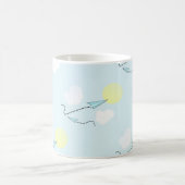 Papierflugzeuge Kaffeetasse (Mittel)