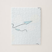Papierflugzeuge Puzzle (Vertikal)