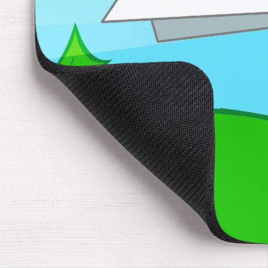 Papierflugzeugmousepad Mousepad (Ecke)