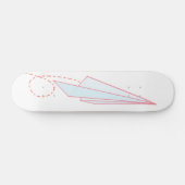 PapierFlugzeugSkateboard Skateboard (Horizontal)