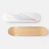 PapierFlugzeugSkateboard Skateboard (Horizontal)