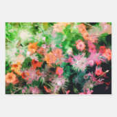 Papierfolien: Abstrakte Sammlung von Blumen Geschenkpapier Set (Vorderseite 2)