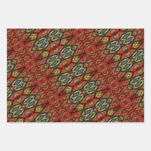 Papierfolien aus festem Glas Geschenkpapier Set (Vorderseite 2)