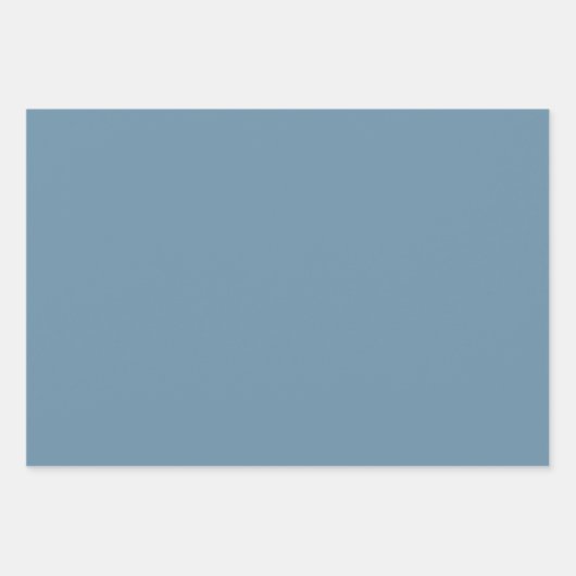 Papierfolien für dunkelblaue Solid-Farbe Geschenkpapier Set (Vorderseite)