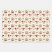 Papierfolien für Tierspülung Geschenkpapier Set (Vorderseite 2)