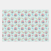 Papierfolien für Tierspülung Geschenkpapier Set (Vorderseite)