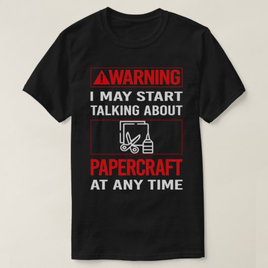Papierfräsen für Red Warcraft T-Shirt (Design vorne)