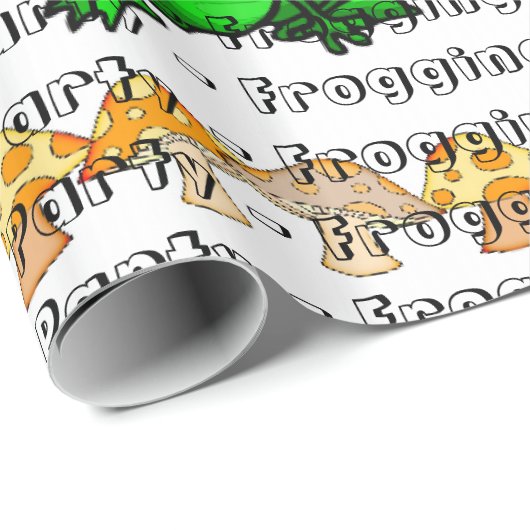 Papierfräsen Party Mushroom Geschenkpapier (Rolleneckpunkt)