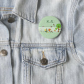 Papierfrühling Button (Beispiel)