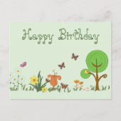 Papierfrühling Postkarte (Vorderseite)