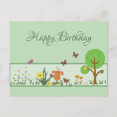 Papierfrühling Postkarte (Vorderseite)