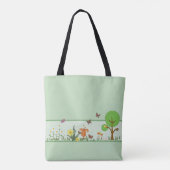 Papierfrühling Tasche (Rückseite)