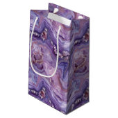 Papiergeschenktüte Kleine Geschenktüte (Rückseite Schrägansicht)