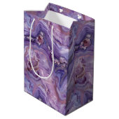 Papiergeschenktüte Mittlere Geschenktüte (Rückseite Schrägansicht)