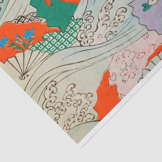 Papiergewebe nach japanischem Vorbild Seidenpapier (Ausschnitt)