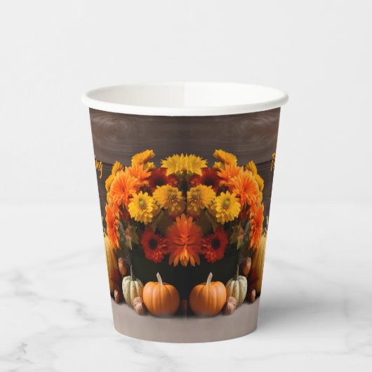 Papiergruppen für herkömmliche Erntedank Pappbecher (Links)