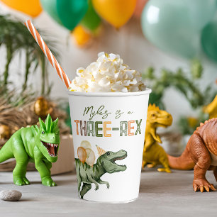 Papiergruppen mit drei Rex-Party Pappbecher