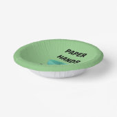 PAPIERHANDBÜCHER PAPPTELLER (Gewinkelt)