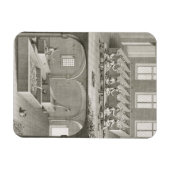 Papierherstellung aus der "Enzyklopädie des Scienc Magnet (Horizontal)