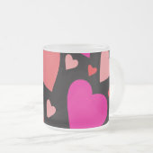 Papierherz 1 mattglastasse (VorderseiteRechts)