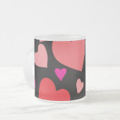 Papierherz 1 mattglastasse (Vorderseite Links)