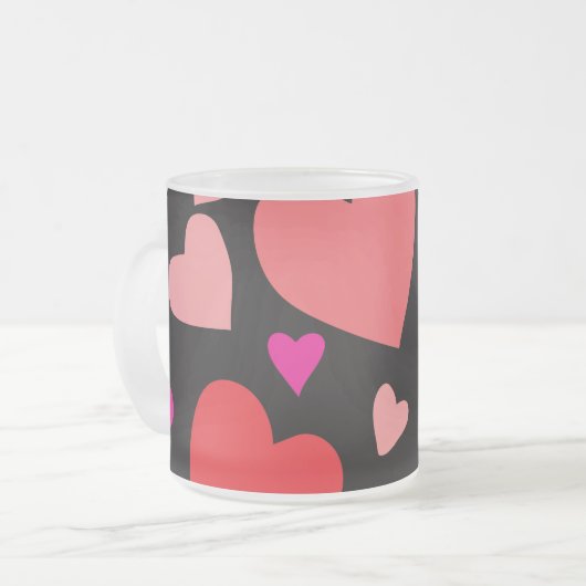 Papierherz 1 mattglastasse (Vorderseite Links)