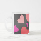 Papierherz 1 mattglastasse (Links)