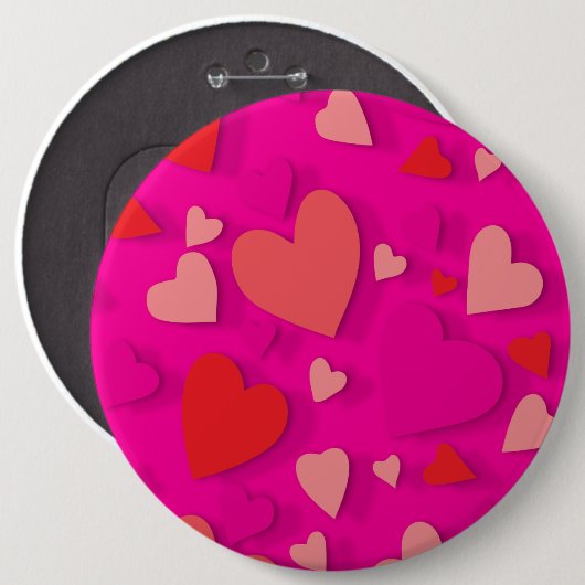 Papierherz 2 button (Vorne & Hinten)