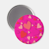 Papierherz 2 magnet (Vorderseite/Rückseite)