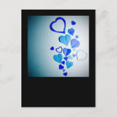 Papierherz 2 postkarte (Vorderseite)