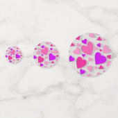 Papierherz 3 konfetti (Vorderseiten)