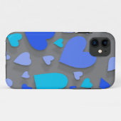 Papierherz 4 Case-Mate iPhone hülle (Rückseite (Horizontal))