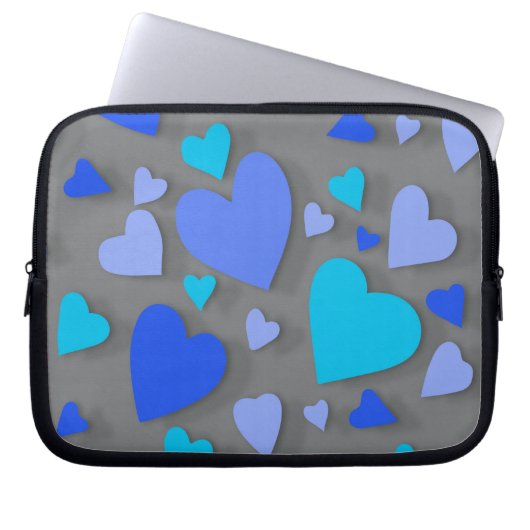 Papierherz 4 laptopschutzhülle (Vorderseite)