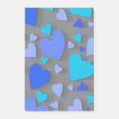 Papierherz 4 post-it klebezettel (Vorderseite)