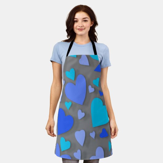 Papierherz 4 schürze (Getragen)