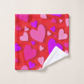 Papierherz 5 badhandtuch set (Waschlappen)