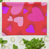 Papierherz 5 geschirrtuch (Gefaltet)