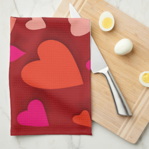 Papierherz 6 geschirrtuch