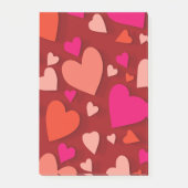 Papierherz 6 post-it klebezettel (Vorderseite)