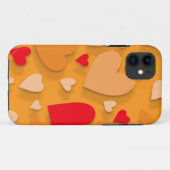 Papierherz 7 Case-Mate iPhone hülle (Rückseite (Horizontal))