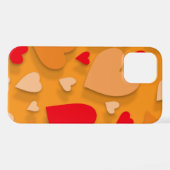 Papierherz 7 iPhone hülle (Rückseite (Horizontal))