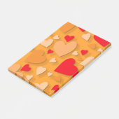 Papierherz 7 post-it klebezettel (angewinkelt)