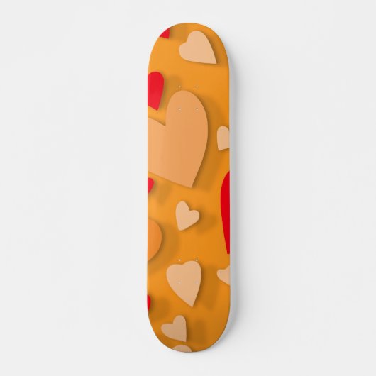Papierherz 7 skateboard (Vorne)
