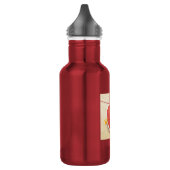 Papierherz Trinkflasche (Links)